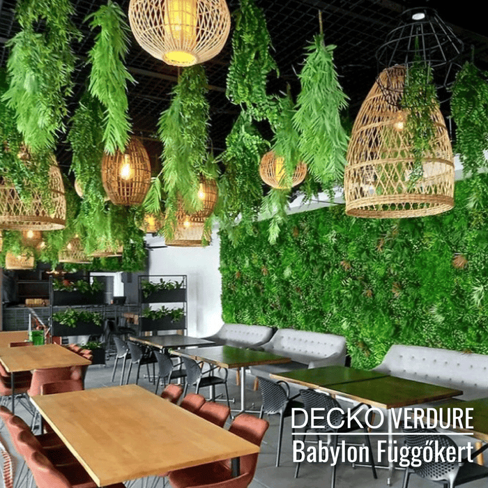 DECKO <b>Verdure Babylon</b> - <b>SENNA</b> -  2 x 3 db-os függő műnövény szett