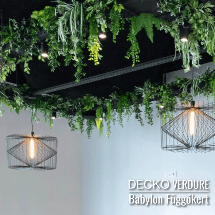 DECKO <b>Verdure Babylon</b> - <b>JASMINE</b> - 5 db-os függő műnövény szett