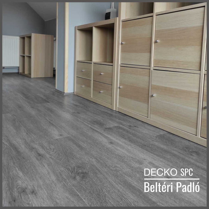 SPC Hibrid Vinyl Padló  - <b>GRIGIO</b> - Kőkompozit, vízálló | DECKO (2,23 m²/doboz)