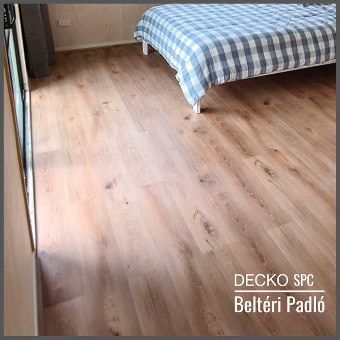 SPC Hibrid Vinyl Padló - Kőkompozit, vízálló | DECKO (1,64 - 2,23 m²/doboz) - <b>(válassz színt)</b>