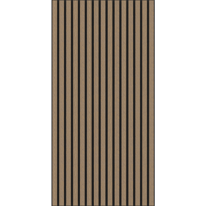 Akusztikus Falpanel – Hangelnyelő, Faerezetes – <b>OAK Hosszú</b> (3 db/doboz - 1200×600x21 mm - <b>2,16 m<sup>2</sup></b>) | DECKO SOUNDSCAPE