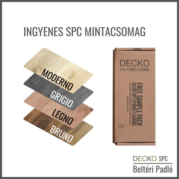 SPC Hibrid Vinyl Padló - <b>MODERNO</b> - Kőkompozit, vízálló | DECKO (2,23 m²/doboz)