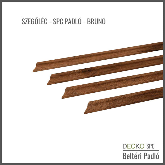 <b>Szegőléc </b> – SPC Hibrid Vinyl Padlóhoz | DECKO (1220×20×20 mm – 45° gyári vágás)