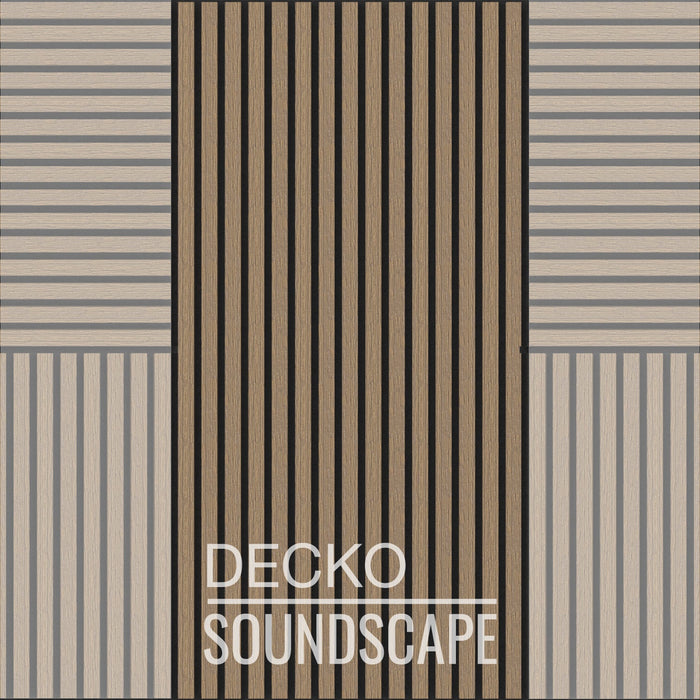 Akusztikus Falpanel – Hangelnyelő, Faerezetes | DECKO SOUNDSCAPE - <b>Válassz Színt es Méretet</b> (Ár/Doboz)