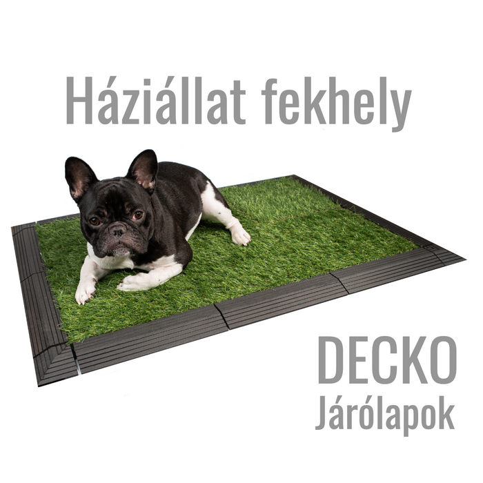 Teraszburkolat <b>Mintadoboz</b> - Prémium WPC összepattintható járólap | DECKO - Visszavásárlási Garanciával - válassz színt! (visszaszállítás a mi költségünk) - 11 Járólap = 1 nm (1 doboz/cím)